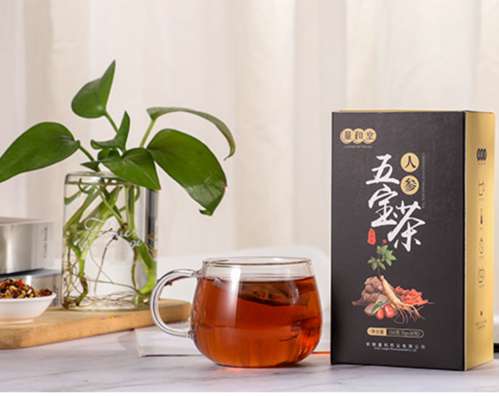 Five Treasure Herbal Wellness Tea - LessBarriers