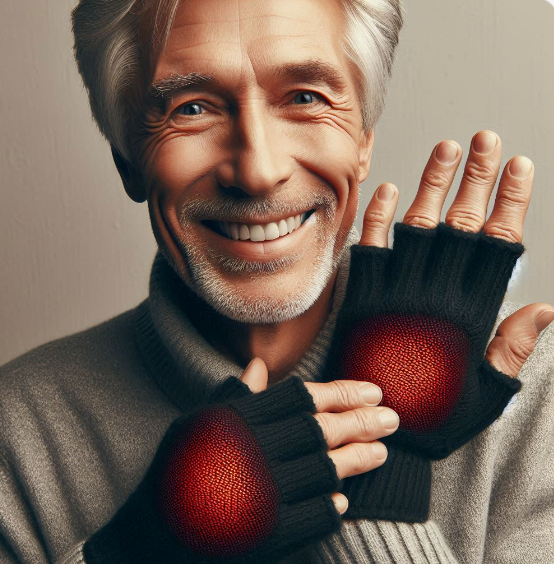 Electric Heating Half-Finger Gloves - LessBarriers