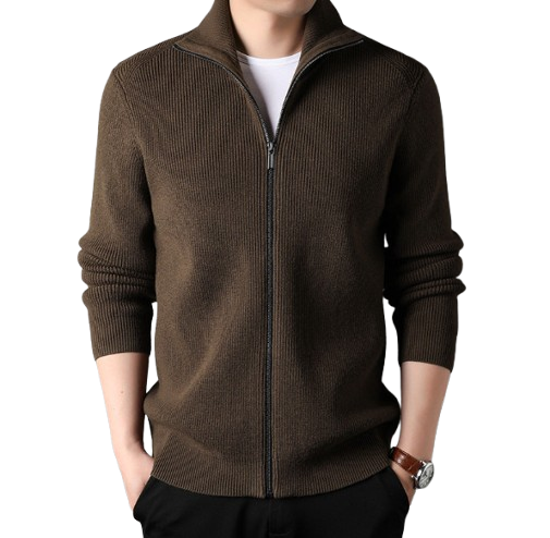 Classic Men's Buttoned Cardigan Sweater - LessBarriers