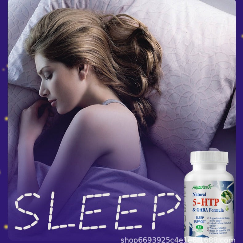 Sleep Aid with 5-HTP & GABA - LessBarriers
