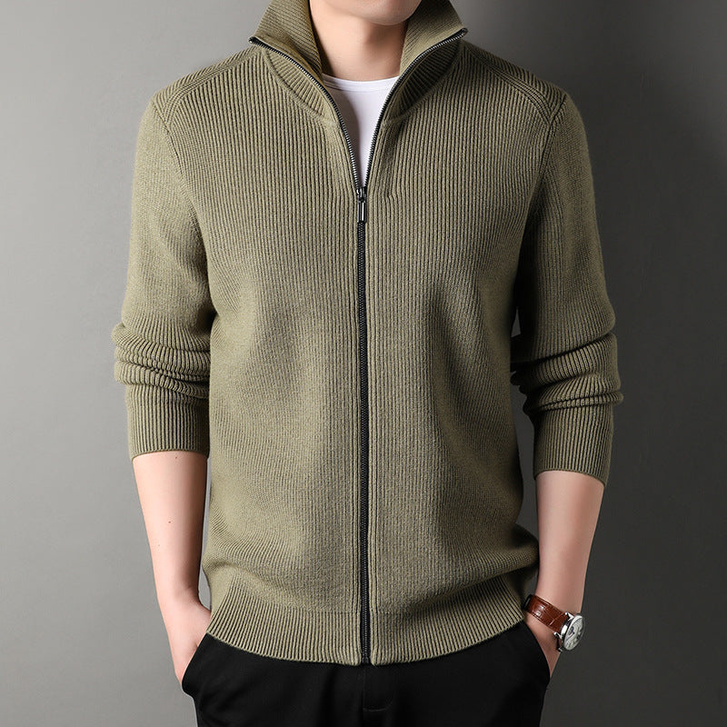 Classic Men's Buttoned Cardigan Sweater - LessBarriers