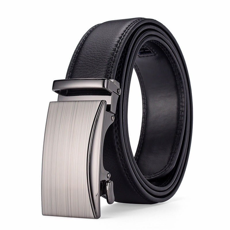 Adjustable Ratchet Belt in Black/Brown - LessBarriers