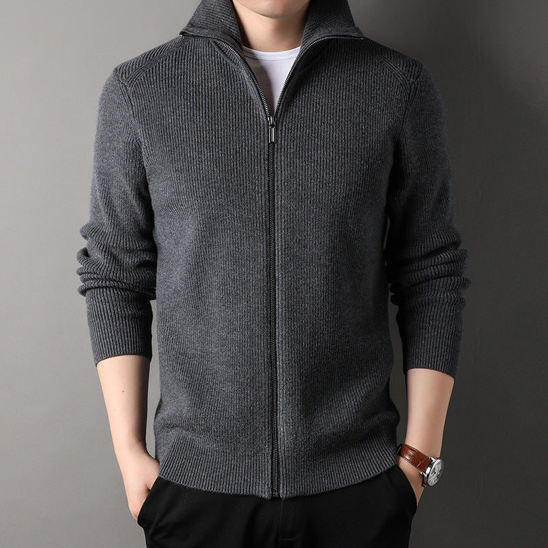 Classic Men's Buttoned Cardigan Sweater - LessBarriers