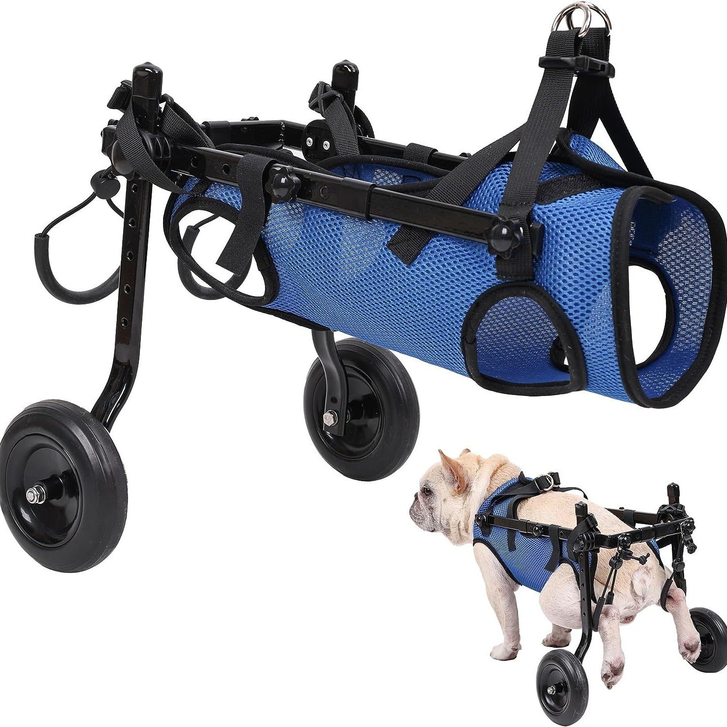 Adjustable Pet Wheelchair for Mobility - LessBarriers