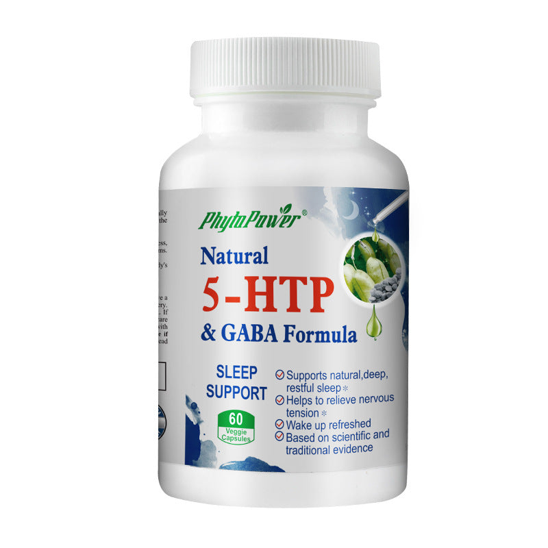 Sleep Aid with 5-HTP & GABA - LessBarriers