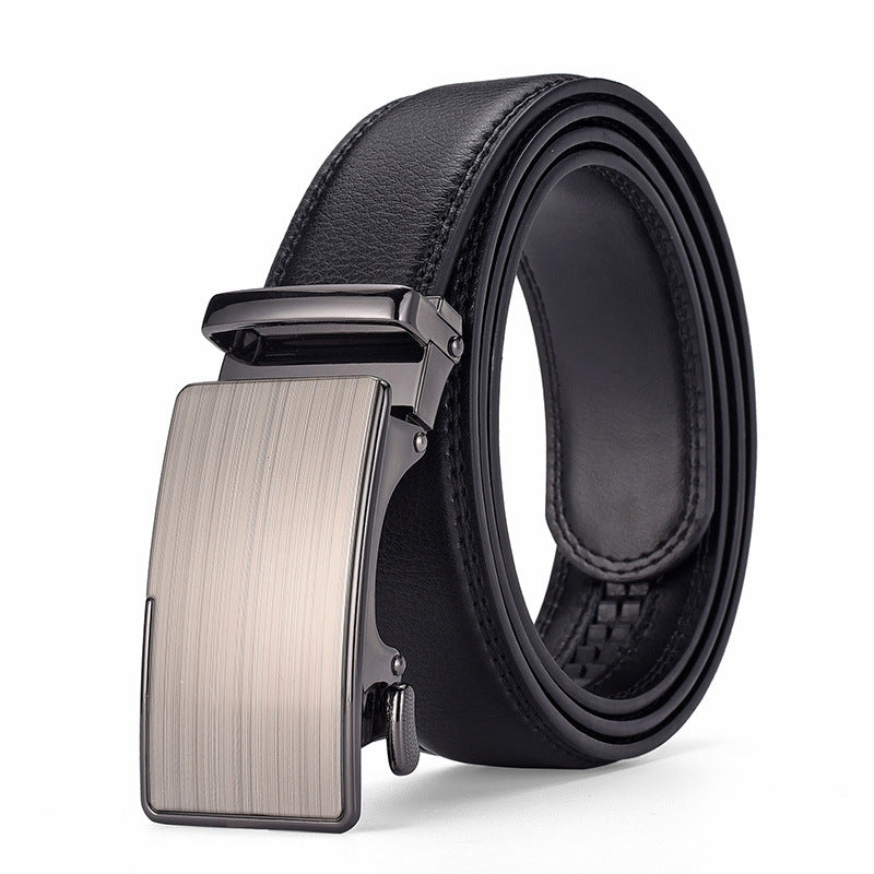 Adjustable Ratchet Belt in Black/Brown - LessBarriers