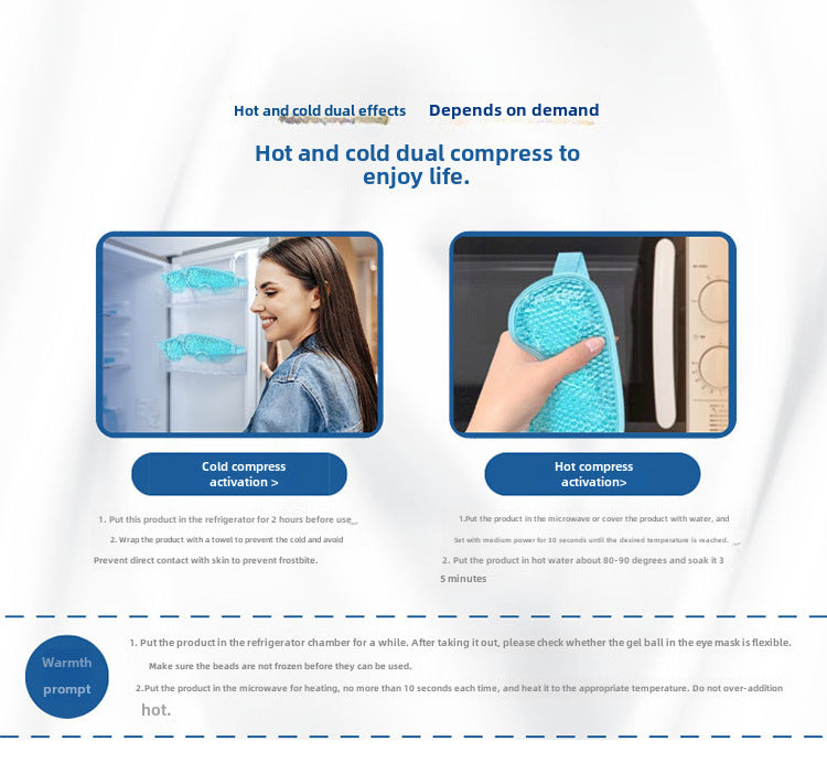 Cooling Gel Eye Mask Treatment - LessBarriers