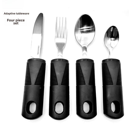 Adaptive Silverware Set for Easy Grip - LessBarriers