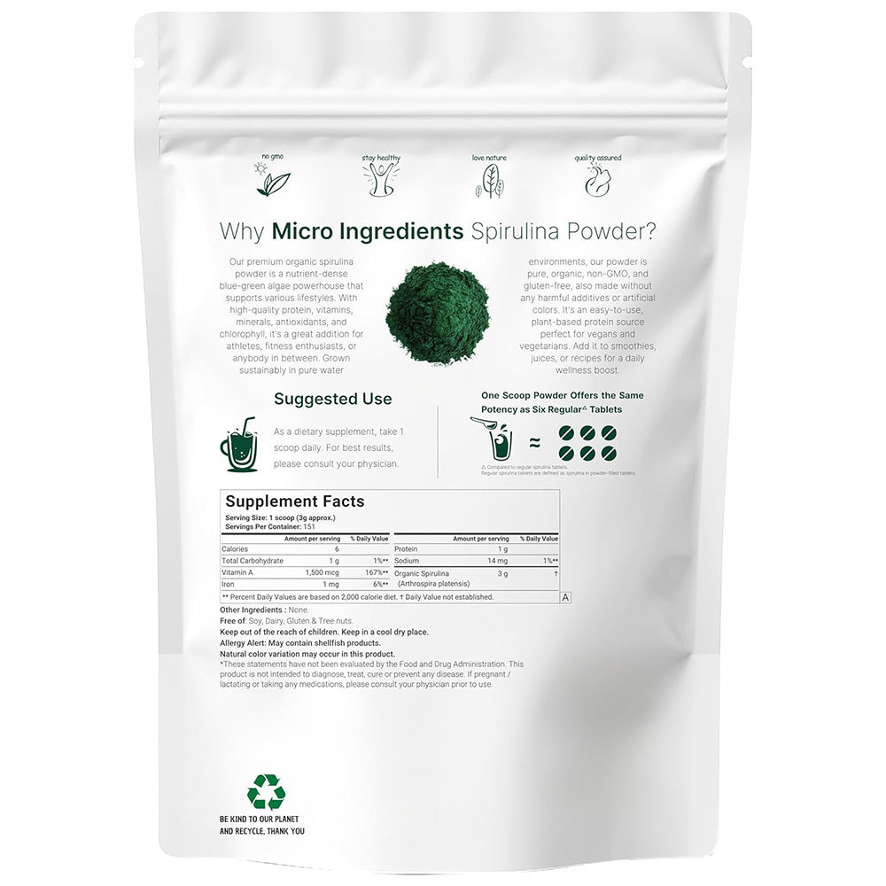 Nutrient-Rich Spirulina Powder for Health - LessBarriers