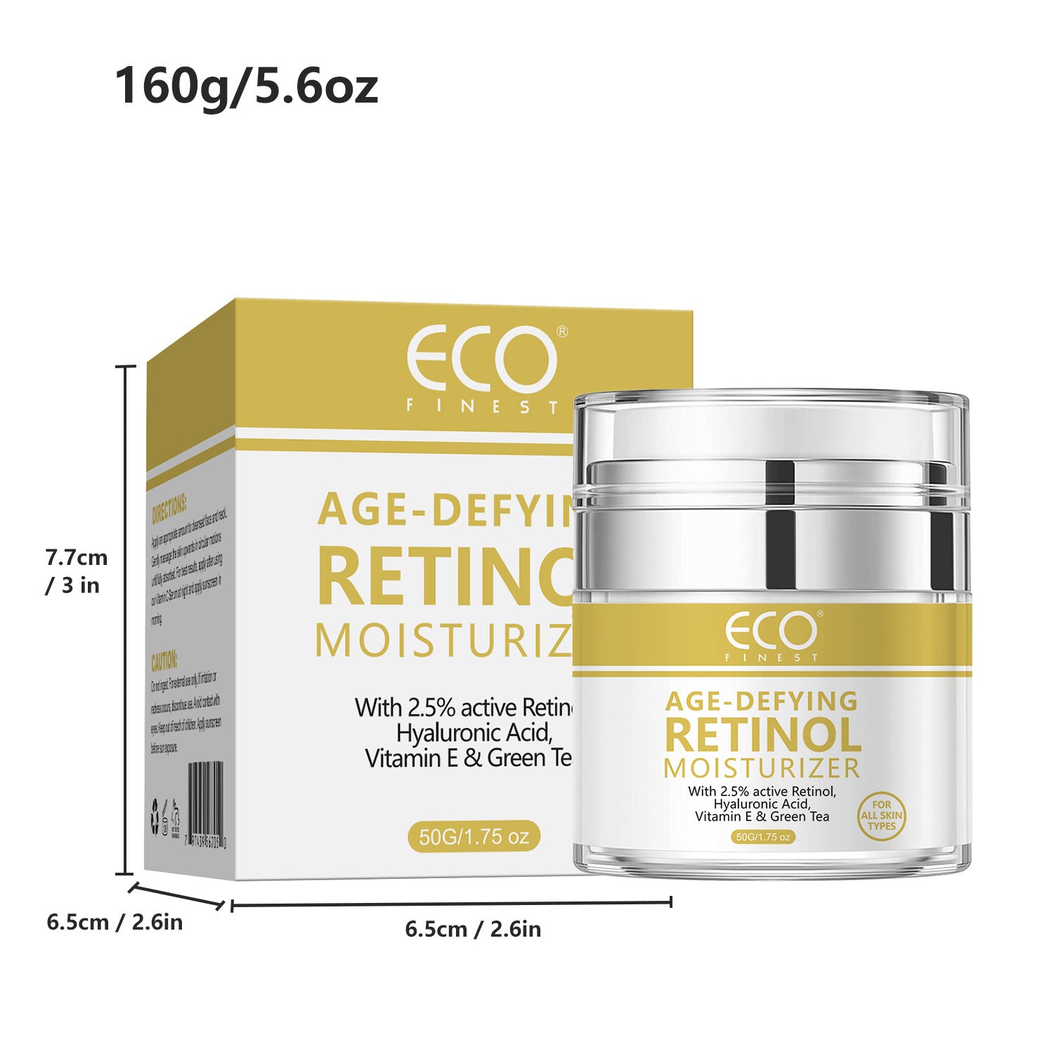 Retinol Repair Face Cream Treatment - LessBarriers