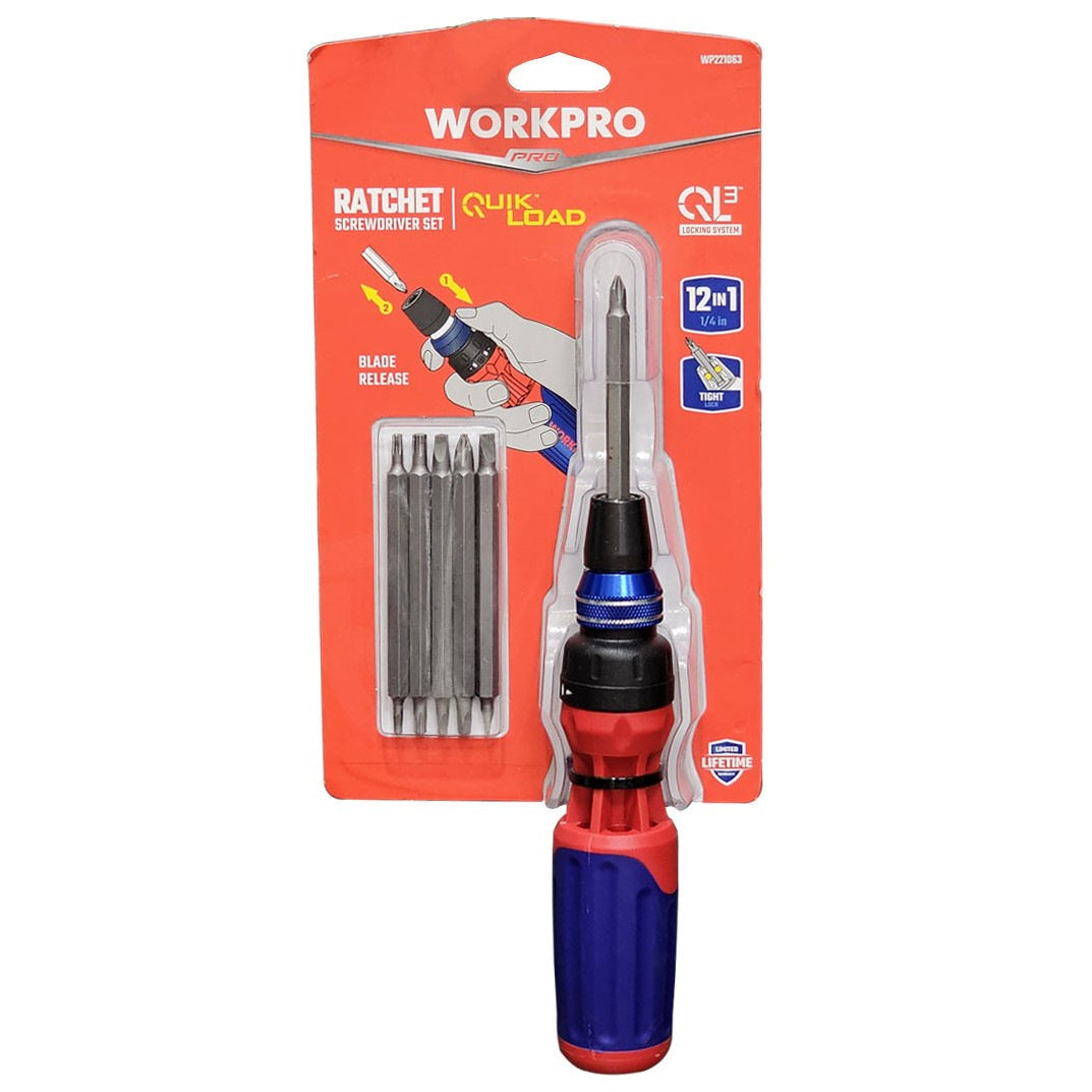 Tools: 12-in-1 screwdriver with LONG 2 sided bits - LessBarriers