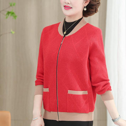 Women's Cardigan with Convenient Pockets - LessBarriers