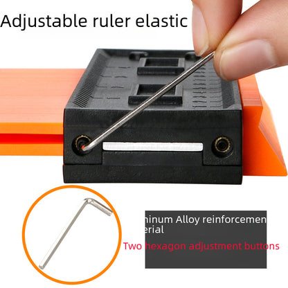 Tools: Contour measuring ruler - LessBarriers