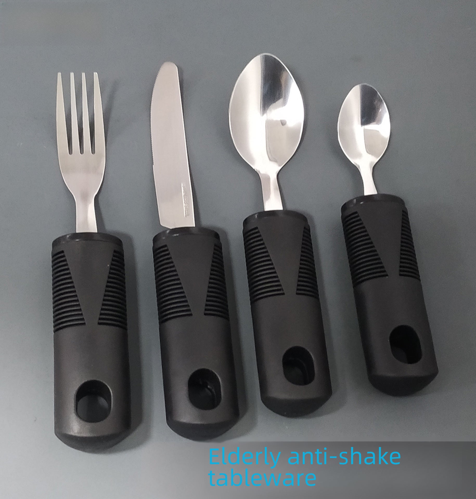 Adaptive Silverware Set for Easy Grip - LessBarriers