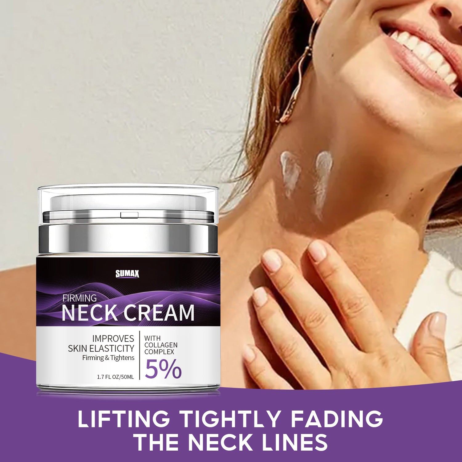 Anti-Aging Neck Cream for Firmness - LessBarriers