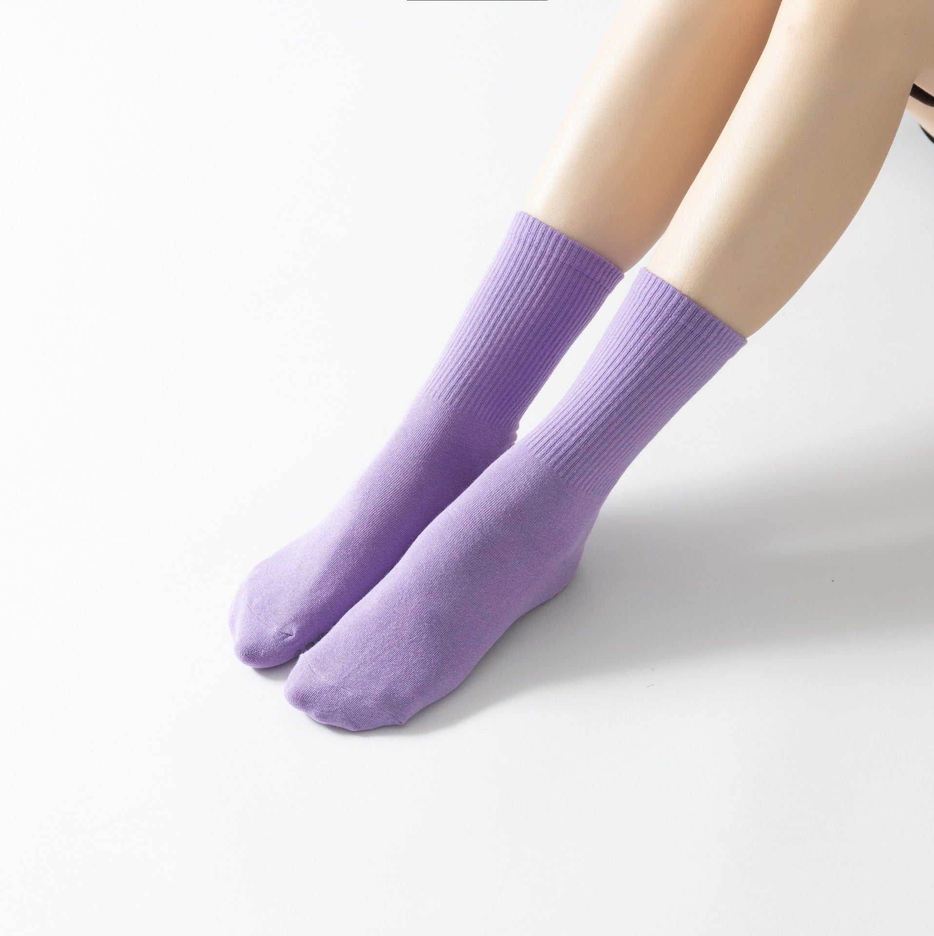 Non-Slip Mid-Leg Compression Socks - LessBarriers