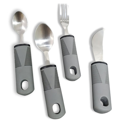 Adaptive Silverware Set for Easy Grip - LessBarriers