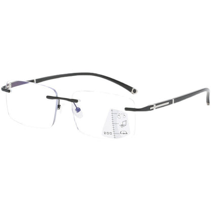 Blue light blocking far and near sight reading glasses - LessBarriers