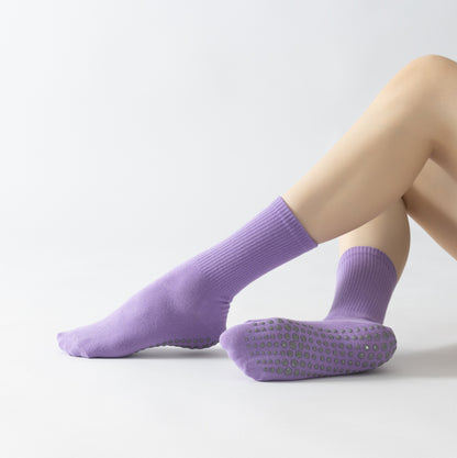 Non-Slip Mid-Leg Compression Socks - LessBarriers