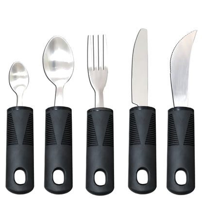 Adaptive Silverware Set for Easy Grip - LessBarriers