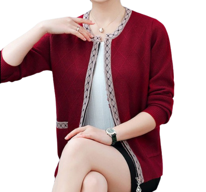 Zippered Women's Cardigan for Easy Wear - LessBarriers